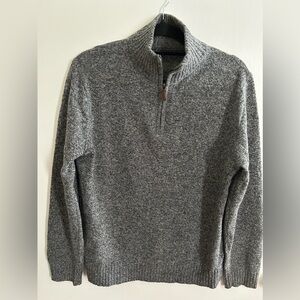 J.Crew 1/4 zip lambs wool sweater